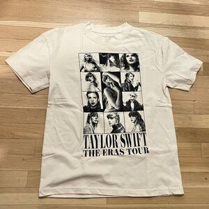 Taylor Swift The Eras Tour Off White Shirt ALL TOUR CITIES